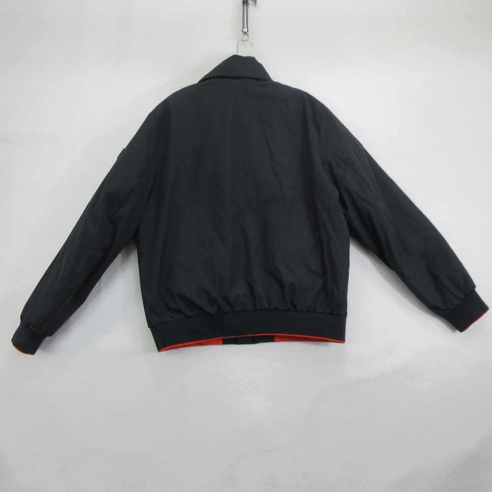 Tommy Hilfiger Men's Jacket L TH Flex Bomber Hooded Full Zip Insulated Navy - Picture 3 of 14